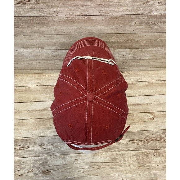 Titleist Los Angeles Angels Hat Mens Red OSFA White Stitching MLB Team Cap - Picture 4 of 8